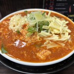 337762539 - トマトカレータンタン麺（並）ニラ、ニンニク、玉子増し