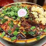 らーめん護什番 - 旨辛痺担々麺（1150円）