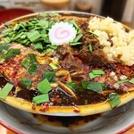 らーめん護什番 - 旨辛痺担々麺（1150円）