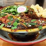 らーめん護什番 - 旨辛痺担々麺（1150円）