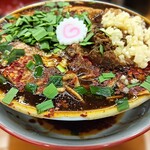 らーめん護什番 - 旨辛痺担々麺（1150円）