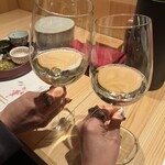 やきとり割烹 旬季 - 白ワイン