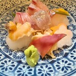 楽食家たちかわ - 刺身盛り合わせ