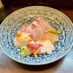 楽食家たちかわ - 刺身盛り合わせ