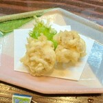 楽食家たちかわ - 白子天ぷら