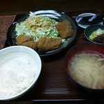 Tonhachi - ひれかつ定食　680円也