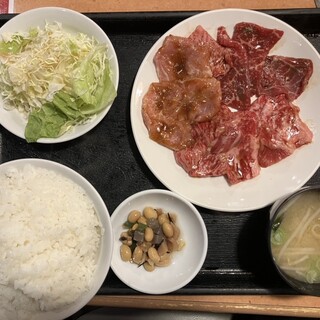 上越　食道園 - 料理写真:得盛焼肉定食　1,600円