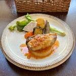 バルバルキッチンアメリ - ランチ：鰤と大根のピリ辛ステーキ(¥1,500)