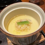 銀座 蟹みつ - 茶碗蒸しは定番の美味しさ