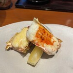 銀座 蟹みつ - 焼きタラバとても大きなタラバです