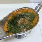 かれーの店 うどん  - オイスターオーシャン（1月限定プレミアムかれー）、トマト、チーズ、スパイシーひき肉