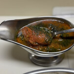 かれーの店 うどん  - オイスターオーシャン（1月限定プレミアムかれー）、トマト、チーズ、スパイシーひき肉