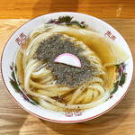 手打ちうどん 上を向いて - 煮干しビター（冷）