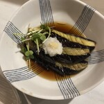 骨付鳥 寄鳥味鳥 - なすの揚煮500円
