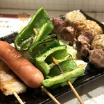 天神屋台　華 - 串焼き