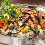 厚切り肩ロースのオーブン焼き 2200円(2014.11月)