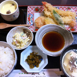 Shikiryouri Uemura - 天ぷら定食ランチ 1100円