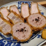 米処 神米 - 追加トッピング　ミンチカツ