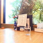 やぶ善 - 卓上常備。