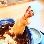 やぶ善 - 花を咲かせた衣も見事。