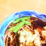 やぶ善 - 彩りも風味も良い、隠元。