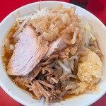 ブタギドラ 豚まぜそば×豚ラーメン - 料理写真: