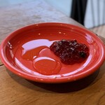 goodspoon pizzeria＆cheese - ブルーベリージャム、はちみつ、オリーブオイル