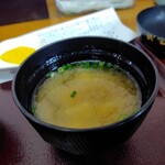 お食事処 かみや - みそ汁｡