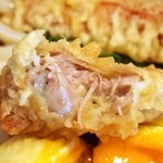 讃岐うどん 白庵 - とり天トッピング