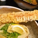 讃岐うどん 白庵 - ちく玉天ぶっかけ（ちくわ天）