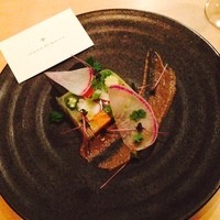 テアトロ ディ マッサ - カナダ産オマール海老と野菜 燻製ホタテのテリーヌ タプナード♡
                美しい✨