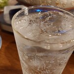 日本料理 三平 - 芋焼酎ソーダ