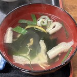 タカラ亭 - お吸い物