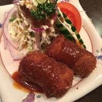 味処 高崎 - カニクリームコロッケ