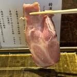 中華蕎麦 とみ田 - しっとりローストポークリフト。