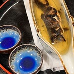 静寂とまごころの宿七重八重 - イワナの骨酒