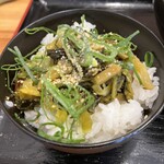 MARU龍 - 豚たかな丼アップです。