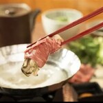 宮島茶屋～CHAYA～ - 和牛、広島県産牡蠣しゃぶしゃぶ