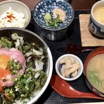 赤坂 転石亭 HANARE - 海鮮タルタル丼ランチ1200円