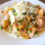 Sasto Sulav Express - Samosa chaat（サモサチャット）※メニュー外