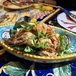 LA STAZIONE DELLA PIZZA - 魚介のフリットの盛り合わせ