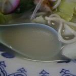 宝来軒 - チャンポンのスープ