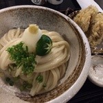 讃岐うどん 白庵 - とり天生醤油大970円