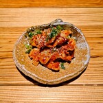 焼鳥 とりな - ハラミチャンジャ