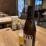 中華街大飯店 - ■中瓶（サントリー生）￥650