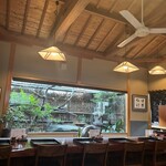 御手打ちそば やま本 - カウンターも素敵です