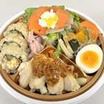 RF1 - 料理写真:スモークサーモン美Salad bento