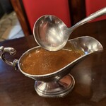 ステーキ＆ワイン　神房 - カレーは、辛口・中辛・甘口があり、今回は辛口で