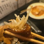 王龍ラーメン - おつまみチャーシューもやし巻きリフト✨