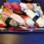 せんどう - 料理写真:寿司(50%引きで490円)